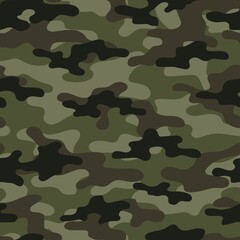 Fototapeta premium vector camouflage pattern for army. camouflage military pattern green