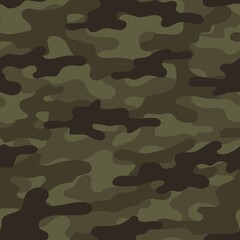 Fototapeta premium vector camouflage green pattern for army. camouflage military pattern