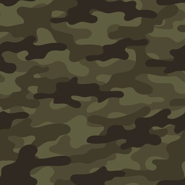 vector camouflage green pattern for army. camouflage military pattern