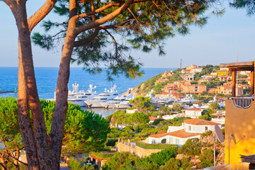 Porto Cervo an der Costa Smeralda, Sardinien, Italien