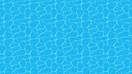 blue water swimming  pool background
