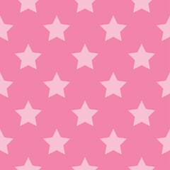 Obraz premium red stars on a white background. vector seamless illustration. print on print or clothes