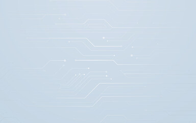 Abstract circuit board background. Futuristic technology high-tech digital concept. White background. Vector illustration