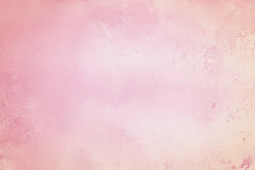 Lovely and emotional light pastel impressionist water color brush image background. Illustrated abstract blurred background in sweet pink tone.