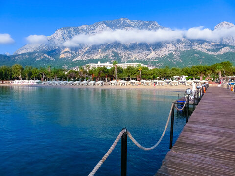 Panorama of the Tauride mountains, Antalya, Beldibi