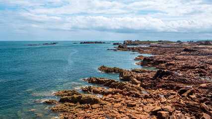 Bord de mer de l'île de Bréhat
