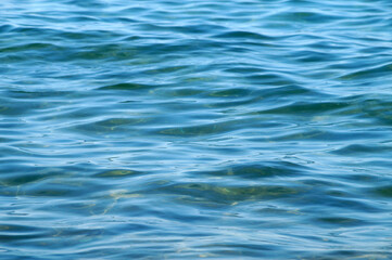 sea surface texture for blue natural background