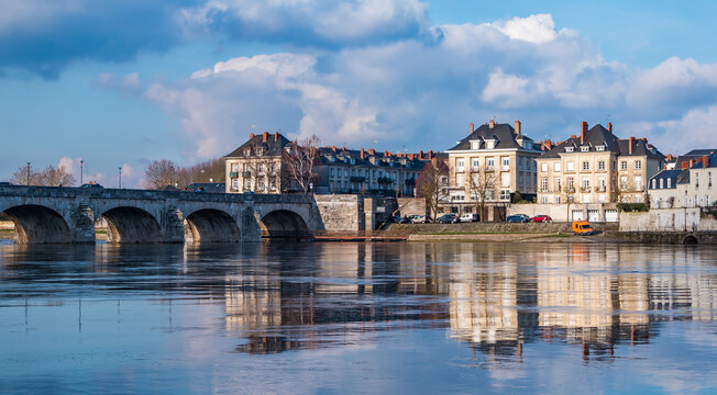Saumur Loire River