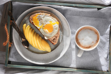 breakfast in bed