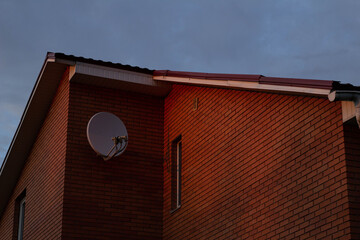 roof of the house