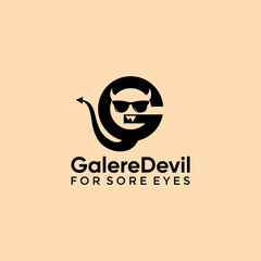 G devil logo design