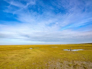 Foto auf Leinwand Noordpolderzijl, Groningen Province, The Netherlands © Holland-PhotostockNL