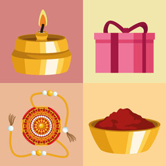 raksha bandhan icons