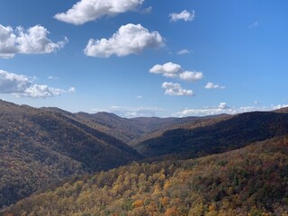 autumn in the mountains