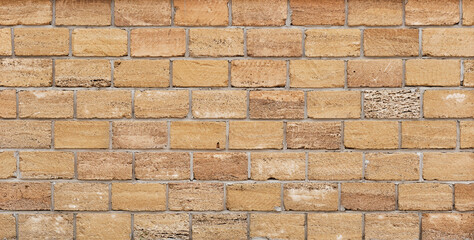 Shell rock brick wall texture