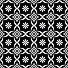 Abstract seamless ornamental pattern vector illustration.