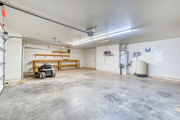 empty garage