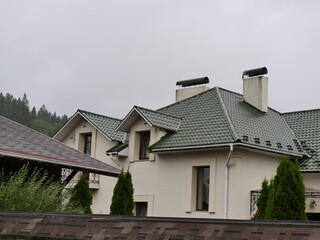 house in the mountains