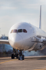 Fototapeta na wymiar Boeing Business Jet 787-8 Dreamliner