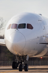 Fototapeta na wymiar Boeing Business Jet 787-8 Dreamliner