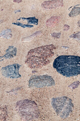 an old road in the countryside