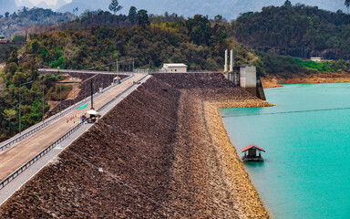 dam on the river