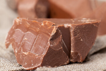 chocolate from cocoa products and sugar