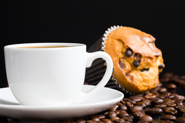 aromatic coffee and delicious pastries
