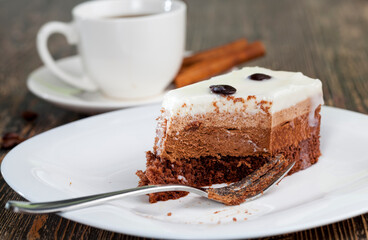 a delicious piece of cake