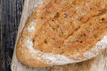 a whole fresh soft bread