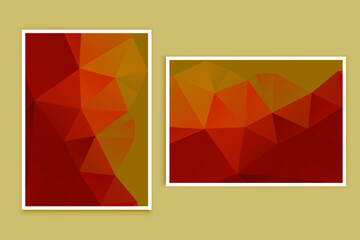 abstract textured polygonal background vector. Blurry triangle design. The pattern can be used for the background.	