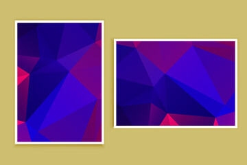 abstract textured polygonal background vector. Blurry triangle design. The pattern can be used for the background.	