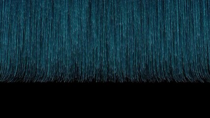 abstract background with particles network Ai line circuit technology 5g network blue illustration