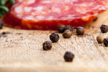 sliced ready-made meat