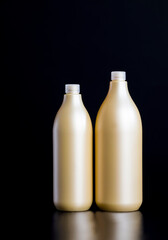 plastic bottle with screw cap