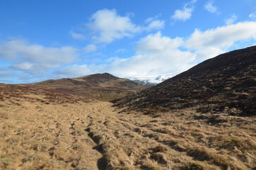 Rugged Terrain a Remote Area of Iceland