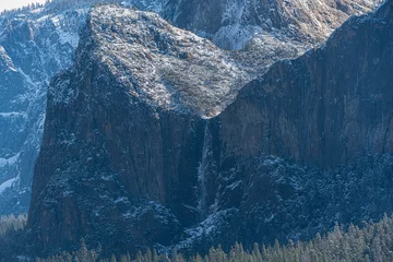 Fotobehang Yosemite State Park - Winter Season © Libni