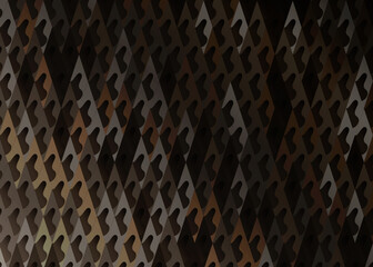 Abstract geometric pattern triangle background with retro style concept