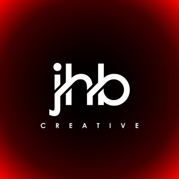 JHB Letter Initial Logo Design Template Vector Illustration