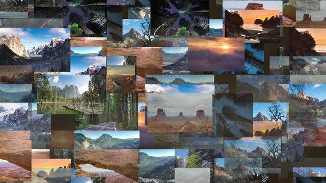 America's Nature and National Parks collage