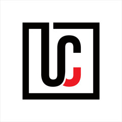 simple creative design initial logo