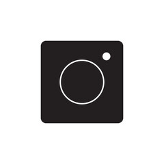 Simple and simple Instagram icon illustration design