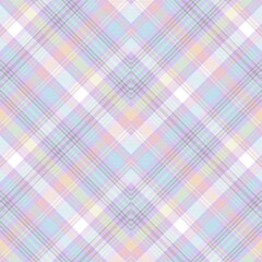 Fototapeta premium Colourful Chevron Plaid Tartan textured Seamless Pattern Design