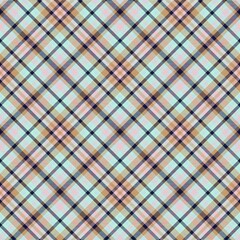 Colourful Chevron Plaid Tartan textured Seamless Pattern Design