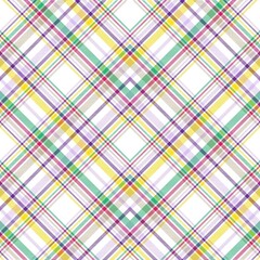 Colourful Chevron Plaid Tartan textured Seamless Pattern Design