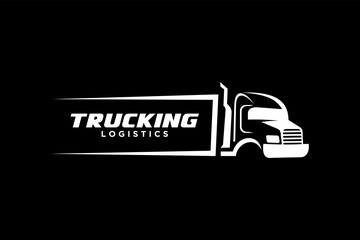 Truck logo template, Perfect logo for business related to automotive industry.