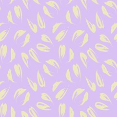 Pastel Animal Leopard Seamless Pattern Background
