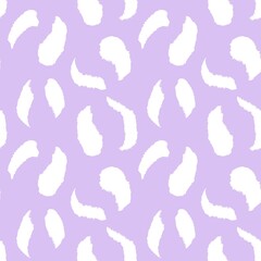 Obraz na płótnie Canvas Pastel Animal Leopard Seamless Pattern Background