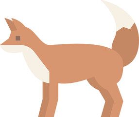 fox flat icon