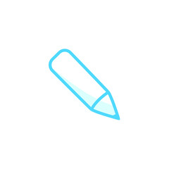 Illustration Vector graphic of pencil icon template